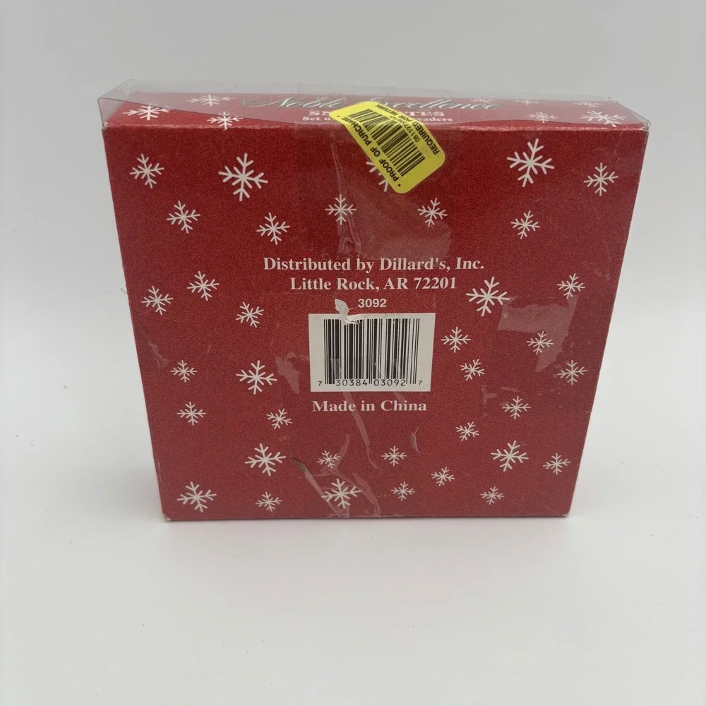 Noble Excellence Snowman Cheese Spreaders Set of 4 Multicolor New Holiday Decor